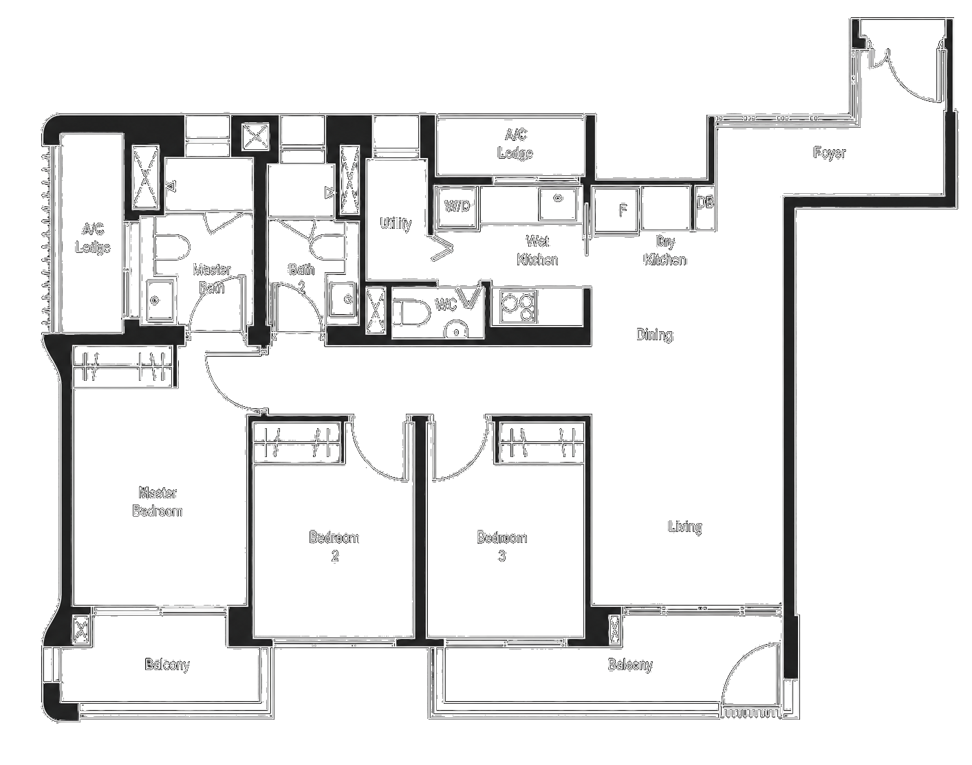 Sample floor plan